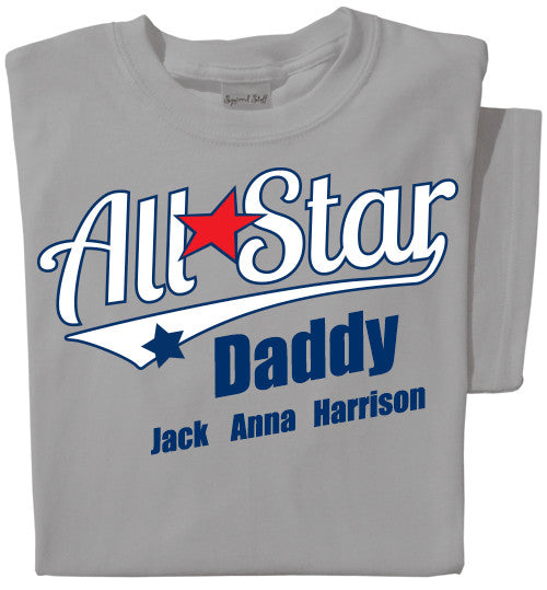 Allstar Daddy | Personalized T-shirt