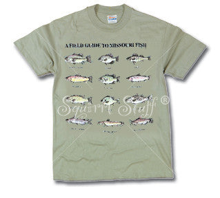 Field Guide to Fish T-shirt