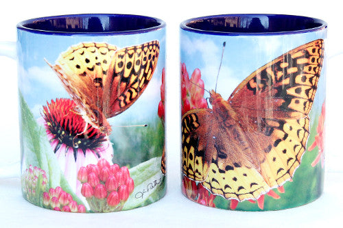 Fritillary Butterfly Mug | Jim Rathert Photography