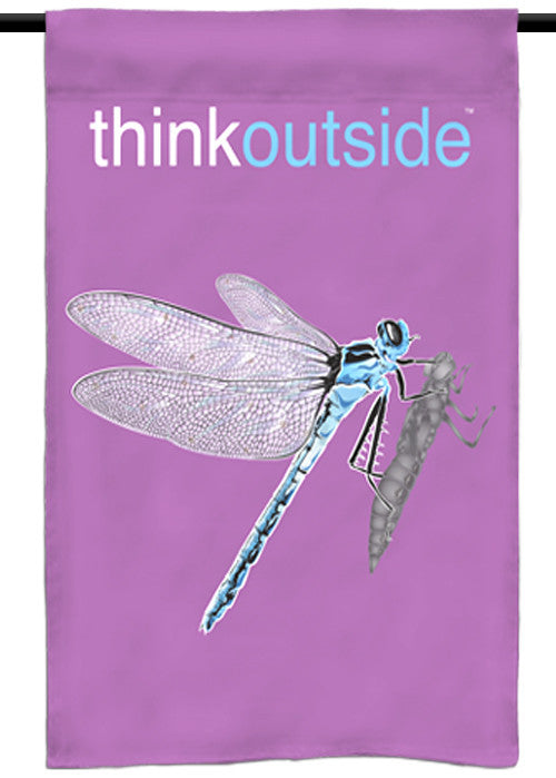 ThinkOutside Dragonfly Garden Flag