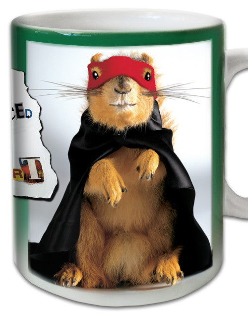 Hand Over the Seed Mug | Funny Squirrel