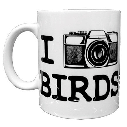 I Photograph Birds Mug | Funny Birder Mug