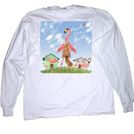 Feed the Flamingo Long Sleeve T-shirt