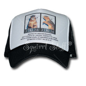 Mugshot Black Trucker Hat