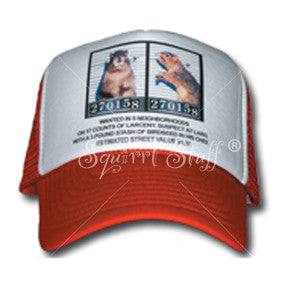 Mugshot Red Trucker Hat