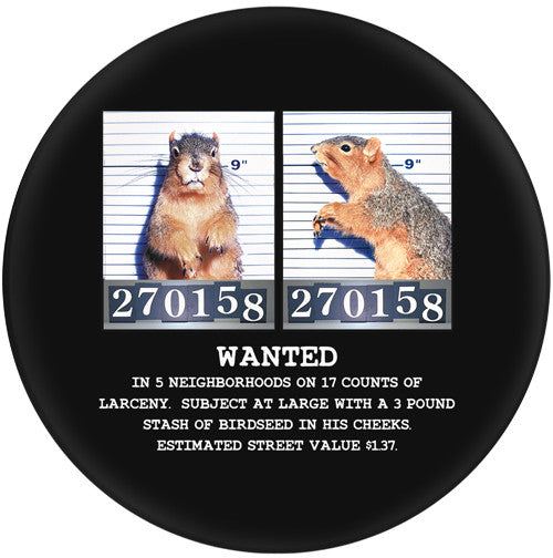 Mugshot Ceramic Coaster | Front