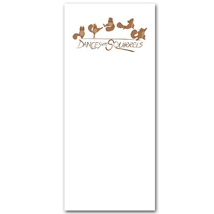 Dances with Squirrels Notepad