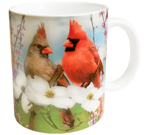 Spring Cardinals Mug