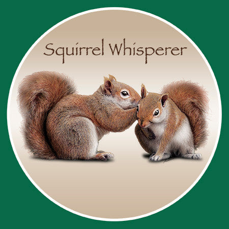 Squirrel Whisperer Apron - close up