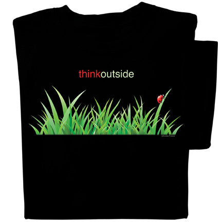 Organic Cotton Ladybug on Grass T-shirt | ThinkOutside