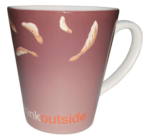 ThinkOutside Helicopter Seeds Latte Mug | 12 oz. ceramic