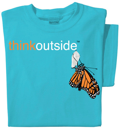 Pure Cotton Mountain Ladies T-shirt | ThinkOutside