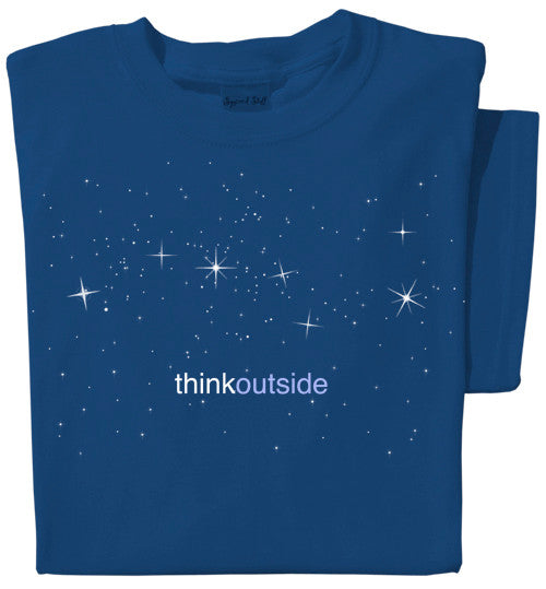 Pure Cotton Stars Ladies T-shirt | ThinkOutside