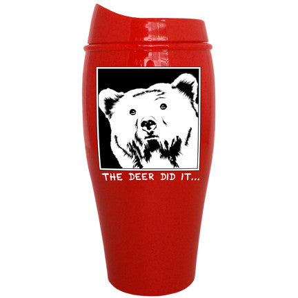 The deer did it.... Tumbler | Travel Mug