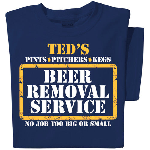 Beer Removal T-Shirt | Personalized Tee