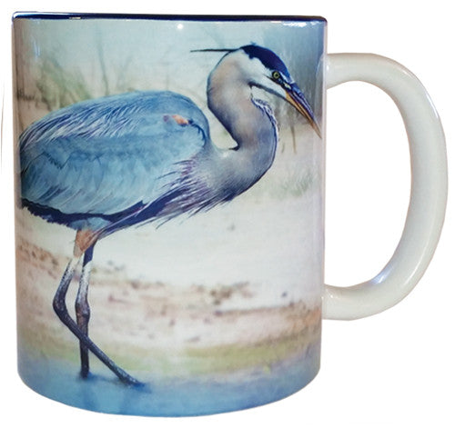 Blue Heron Mug | Jim Rathert Photography | Bird Mug