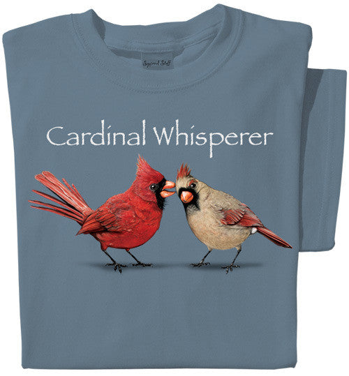 Cardinal Whisperer T-shirt | Funny Bird Tee