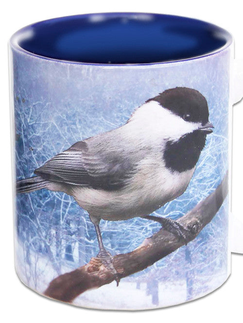 Chickadee in Snow | Chickadee Mug