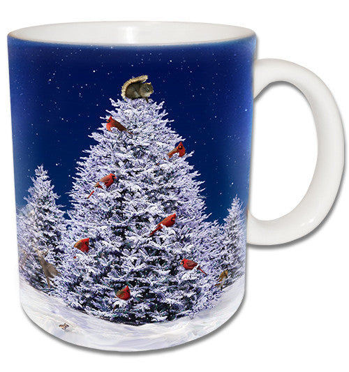 Christmas Tree Squirrel Mug | Christmas Squirrel Mug