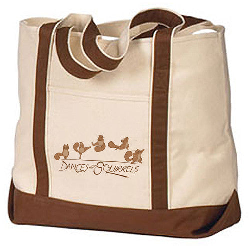 Dances with Squirrels Tote Bag