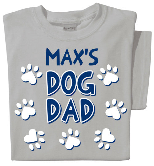 Dog Dad Personalized T-shirt