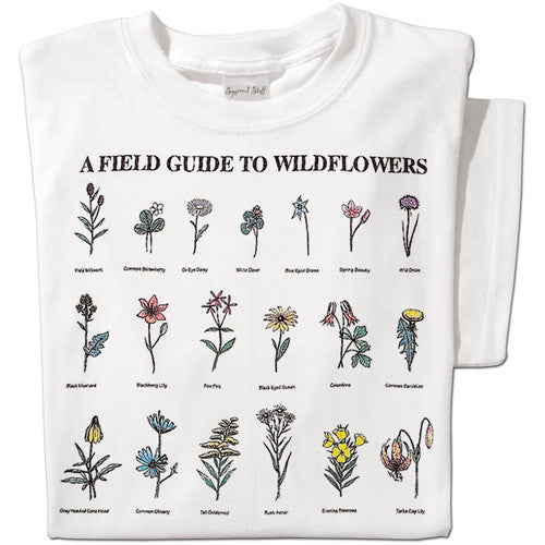 Field Guide to Flowers T-shirt | Nature Tee