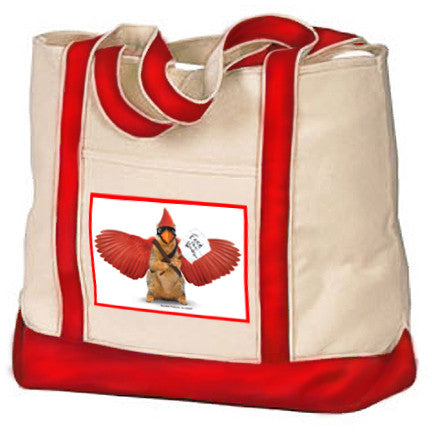 Feed the Cardinal Tote Bag