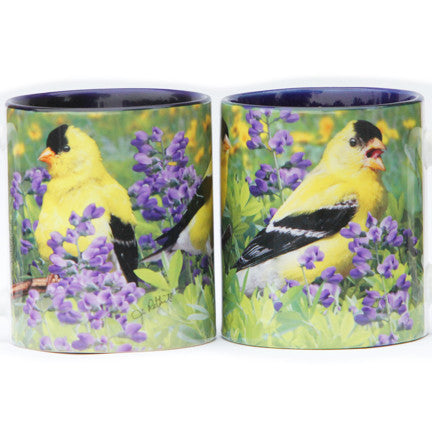 Summer Goldfinch Mug | Jim Rathert Photography | Bird Mug