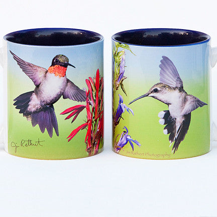 Hummingbird Pair Mug | Jim Rathert Photography | Bird Mug