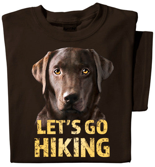 Let's Go Hiking T-shirt | Funny Dog T-shirt