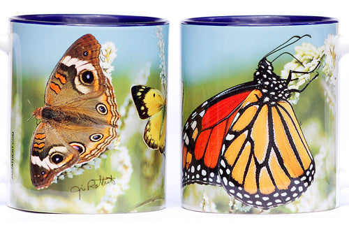 Large Monarch with Mixed Butterflies Mug | Jim Rathert Photography