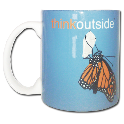 ThinkOutside Monarch Butterfly Mug