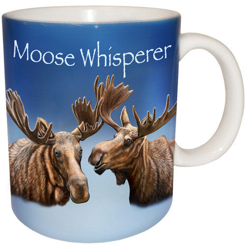 Moose Whisperer Mug | Cool Moose Coffee Mug