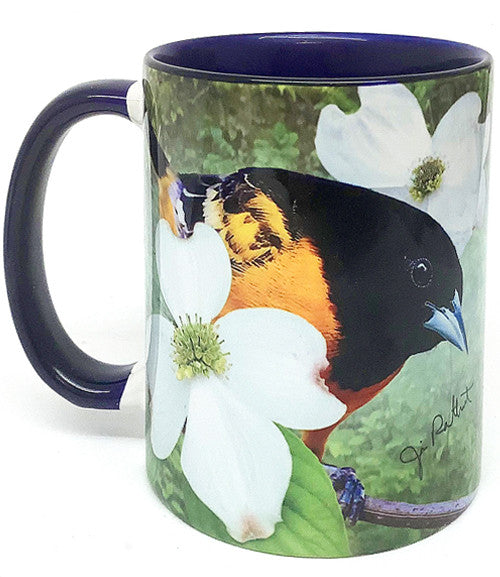 Baltimore Oriole Mug | 11 oz. | Jim Rathert Photography | Bird Mug