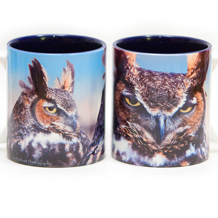 Great Horned Owl Mug | Jim Rathert Photography | Bird Mug