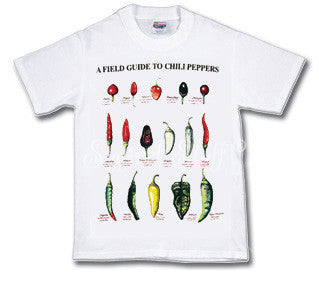 Field Guide to Peppers T-shirt | Nature Tee