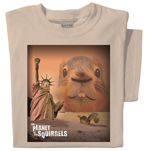 Planet of the Squirrels T-shirt