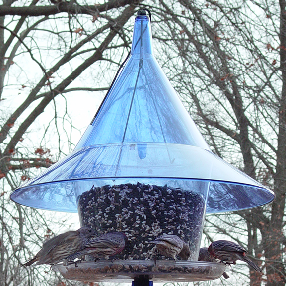 Sapphire Blue SkyCafe Bird Feeder