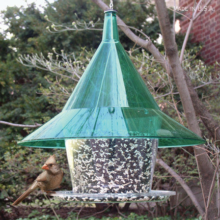 Emerald Green SkyCafe Bird Feeder