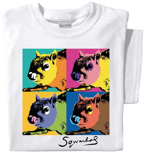 SqWarhol T-shirt | Squirrel  Funny