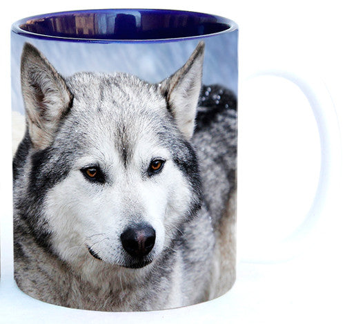 Timber Wolves in Snow Mug | Wolf Mug