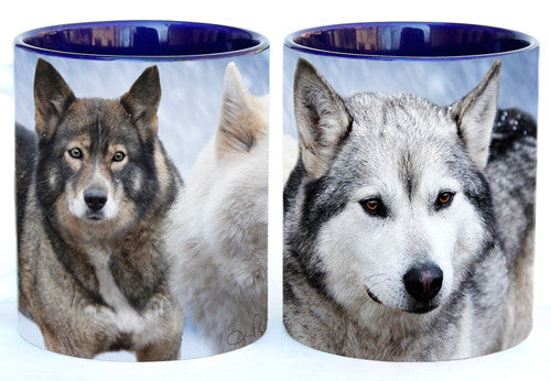 Timber Wolves in Snow  Mug | Wolf Mug