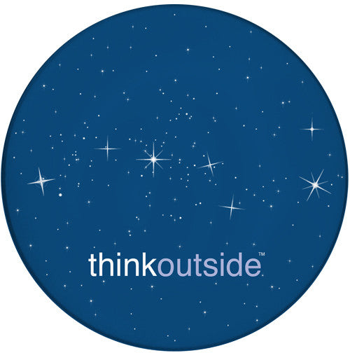 ThinkOutside Stars Sandstone Ceramic Coaster | Big Dipper Constellation | Front