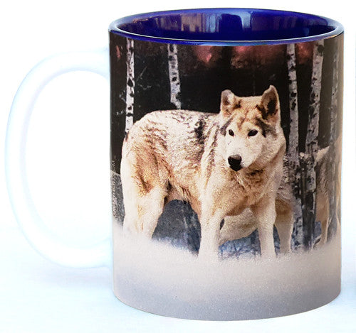 Wolves in the Woods Mug | Wolf Mug