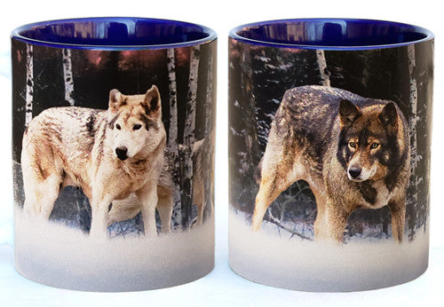 Wolves in the Woods Mug | Wolf Mug