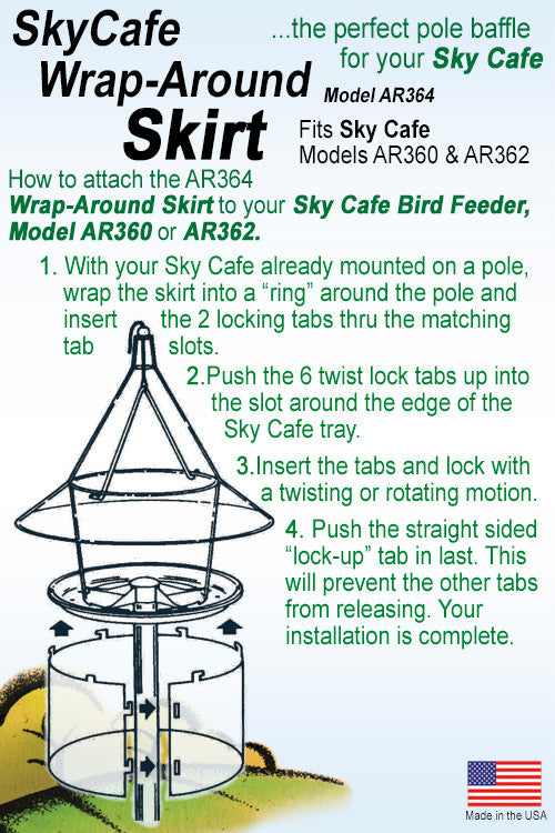 SkyCafe Wrap-Around Skirt Instructions