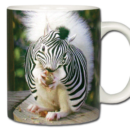 Zebra Squirrel *Equusciurus zebrinus Mug | Funny Squirrel